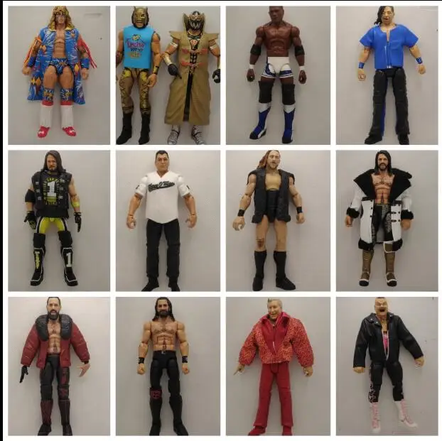 6-7" WWE Wrestlers dolls figures Slash TRX4M TRX-4/TRX-6 SCX10 RBX10 RYFT TF2 LWB MAJOVE D90 D110 Gelande II FJ40 fms mashigan