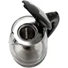 ZOKOP 1800W/1.8L Electric Glass Kettle with Infuser, LED Light, Auto 5 Minutes Shut-off, Boil Dry, Overheat Protection, BPA-Free 2