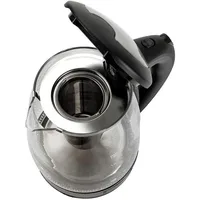 ZOKOP 1800W/1.8L Electric Glass Kettle with Infuser, LED Light, Auto 5 Minutes Shut-off, Boil Dry, Overheat Protection, BPA-Free 2