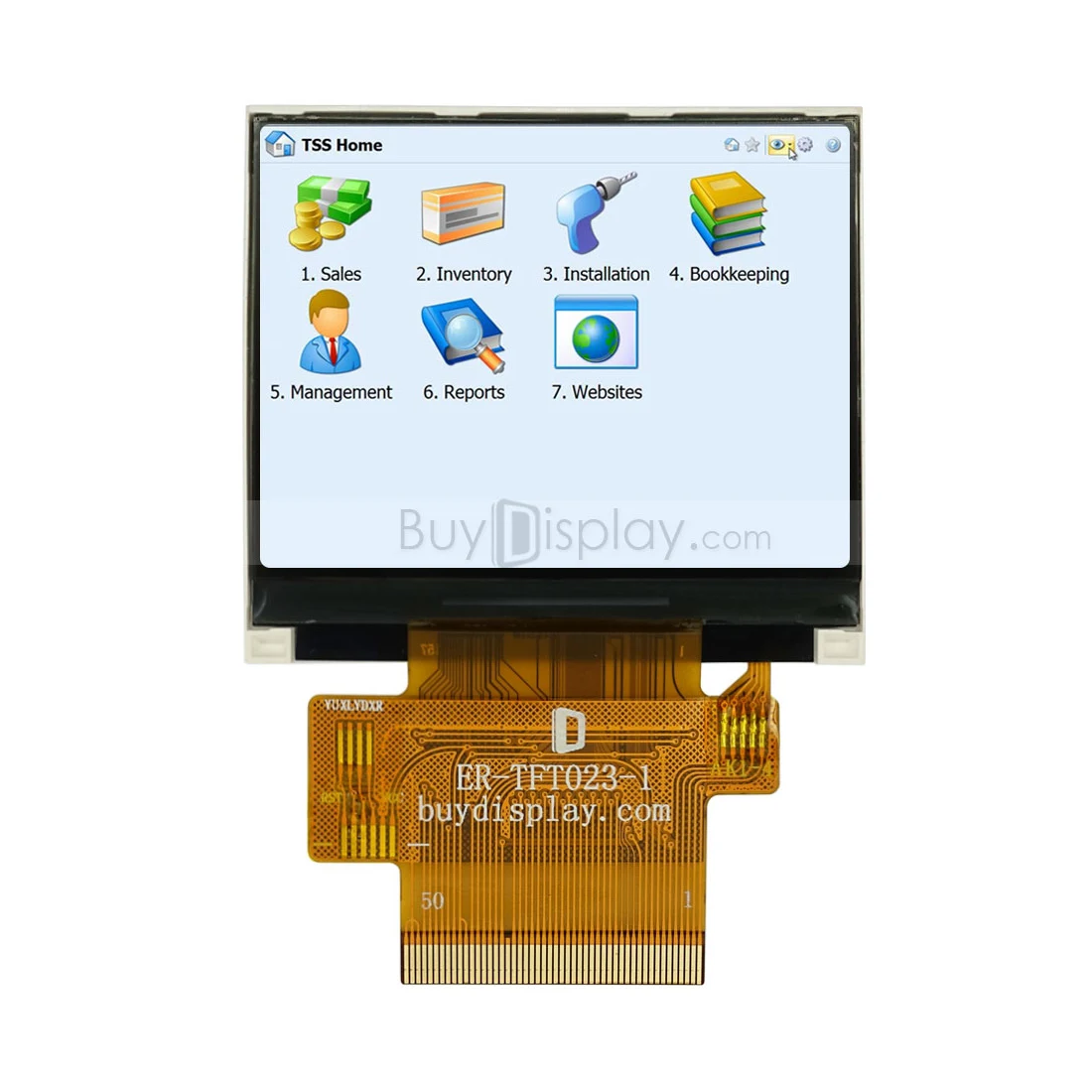 SPI 2.3 inch TFT LCD Touch Screen Display,320x240,ILI9432 Controller ...