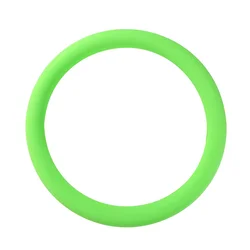 Silicone Elastic Steering Wheel Cover - Multicolor Auto Interior Decoration (Green)