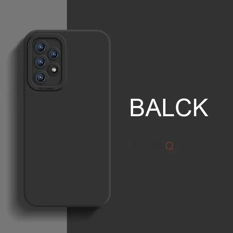 Matte Liquid Silicone Case with Camera Protection
