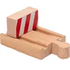 New Wooden Track Accessories Beech Wood Railway Train Track Parts fit for Brand Wood Tracks Education Toys for Children 6
