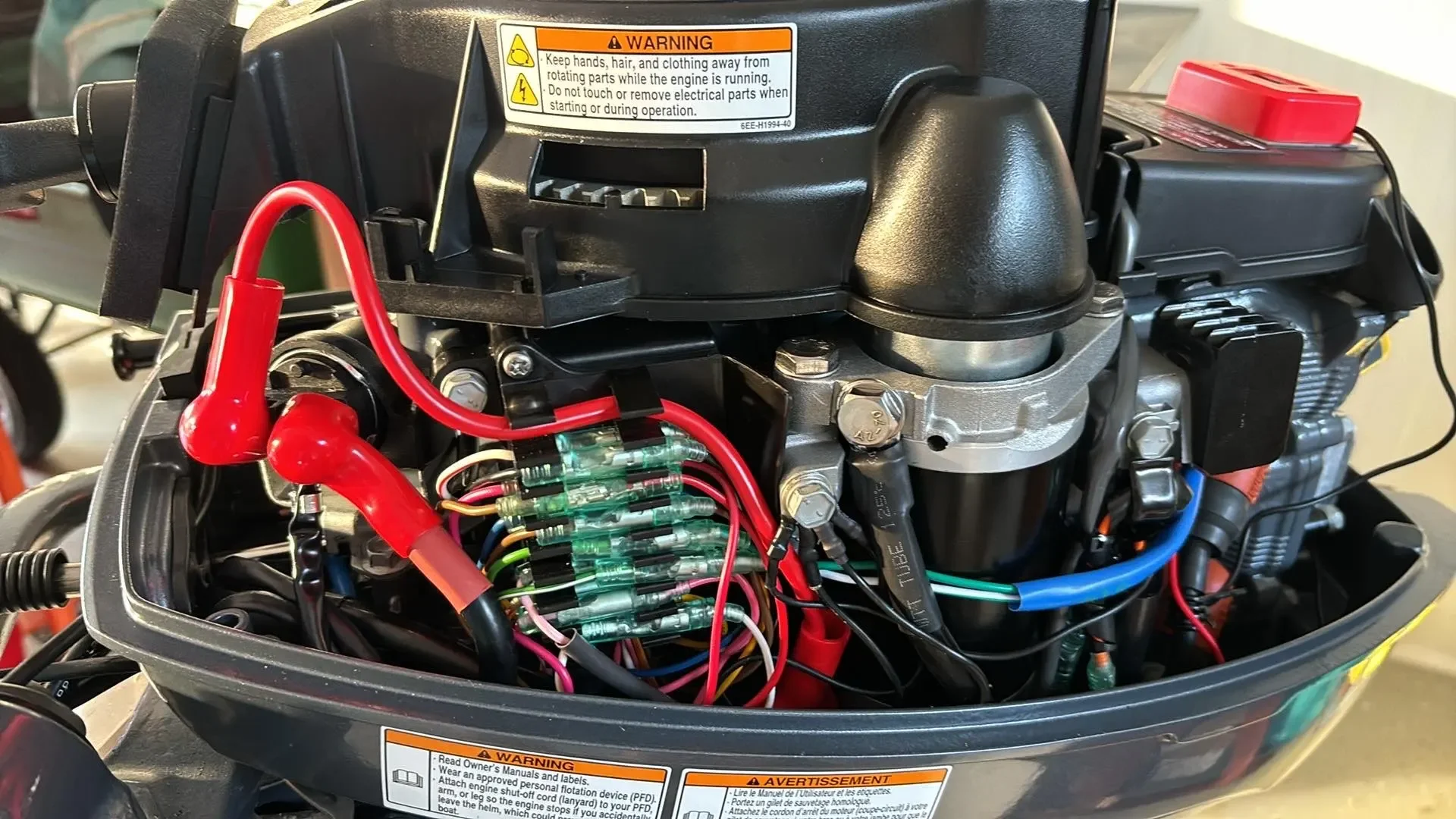 AVVIAMENTO ELETTRICO KIT PER YAMAHA Tempi F6 F8 8HP