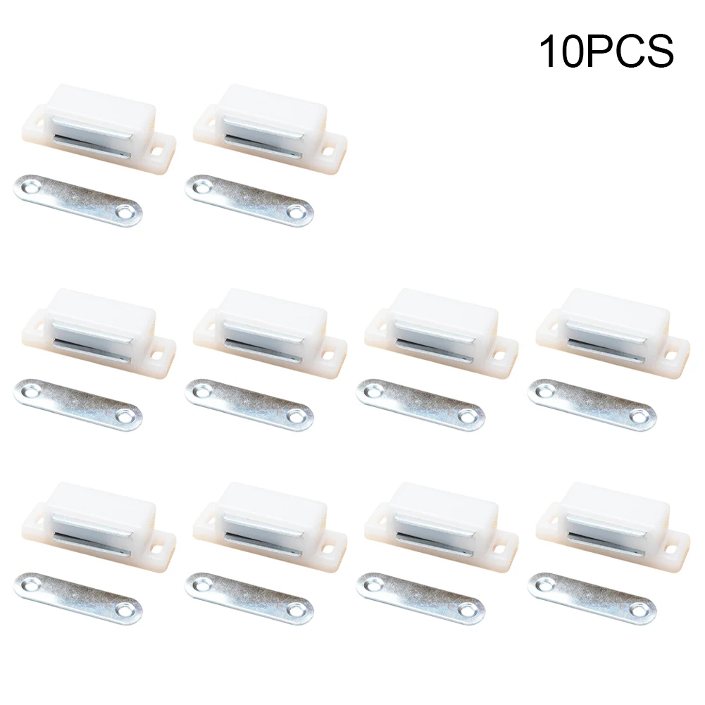 

2/5/10Pc Small Magnetic Door Catches Kitchen Cupboard Wardrobe Latch Catch Door Magnet Lock Furniture Cabinet Snap Strong Closer