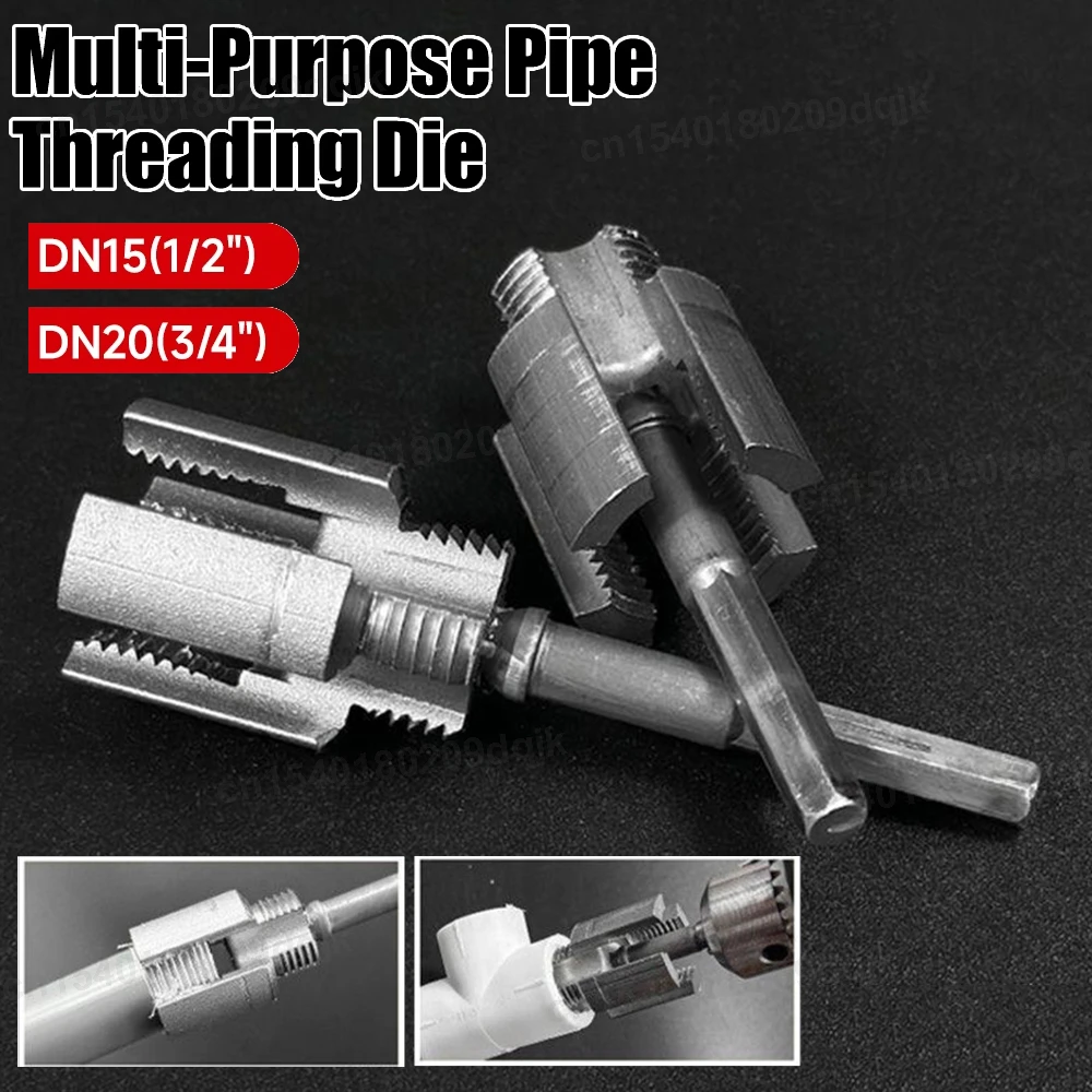 High-Speed DN15 DN20 Double-Ended Internal And External Pipe Threading ...