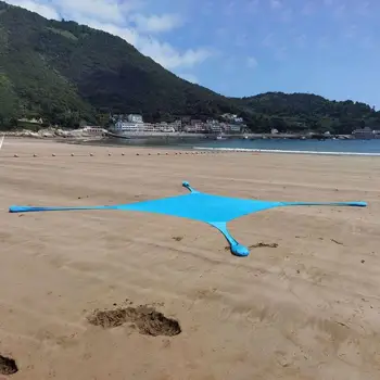 Outdoor Beach Tent Sun Shelter Camping Shades Tents Windproof One-piece Outdoor Sunshade Tent For Camping Trips, Fishing