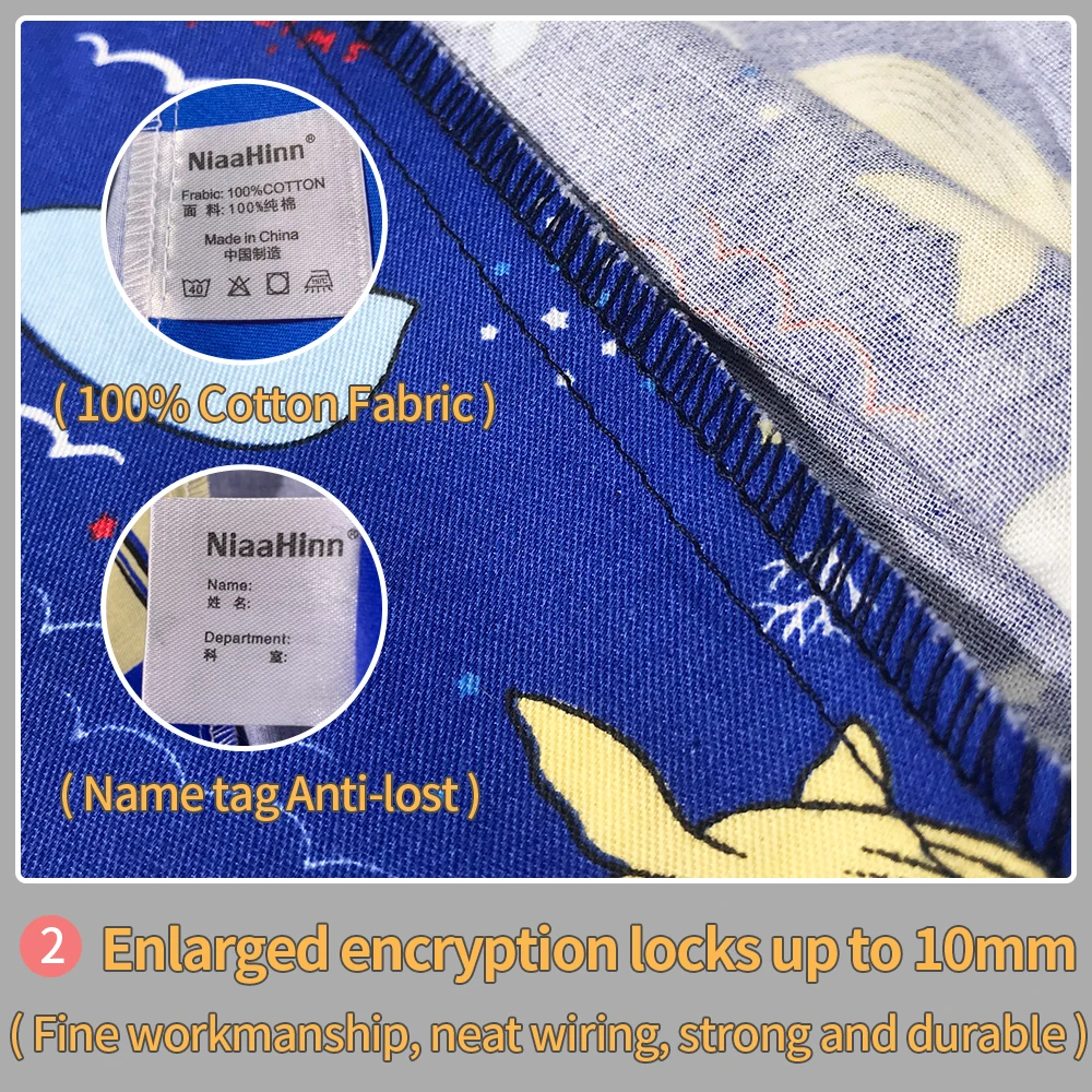 New Fashion Cotton Skull Cartoon Print Hat Adjustable Work Cap Beauty Salon Nursing Cap Male Surgical Hat Wholesale Scrub Caps