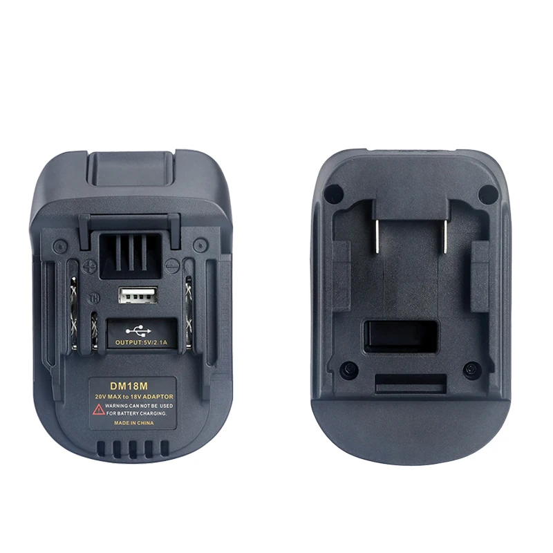 Suitable for Makita 18V BL1830 BL1850 DM18M Adapter for Power Tools DM18M Battery Converter for Dewalt Suitable for Milwaukee