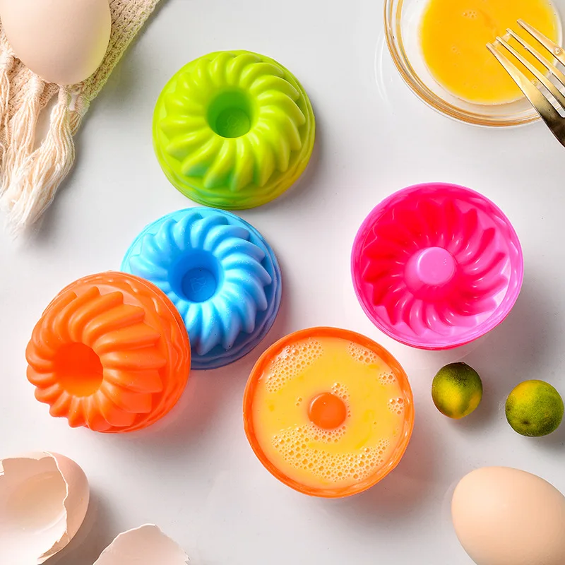 

12Pcs/Set Silicone Cake Cup Mold 3D Halloween Pumpkin Shape Kitchen Bakeware Cupcake Muffin Maker DIY Cookie Decor Tools