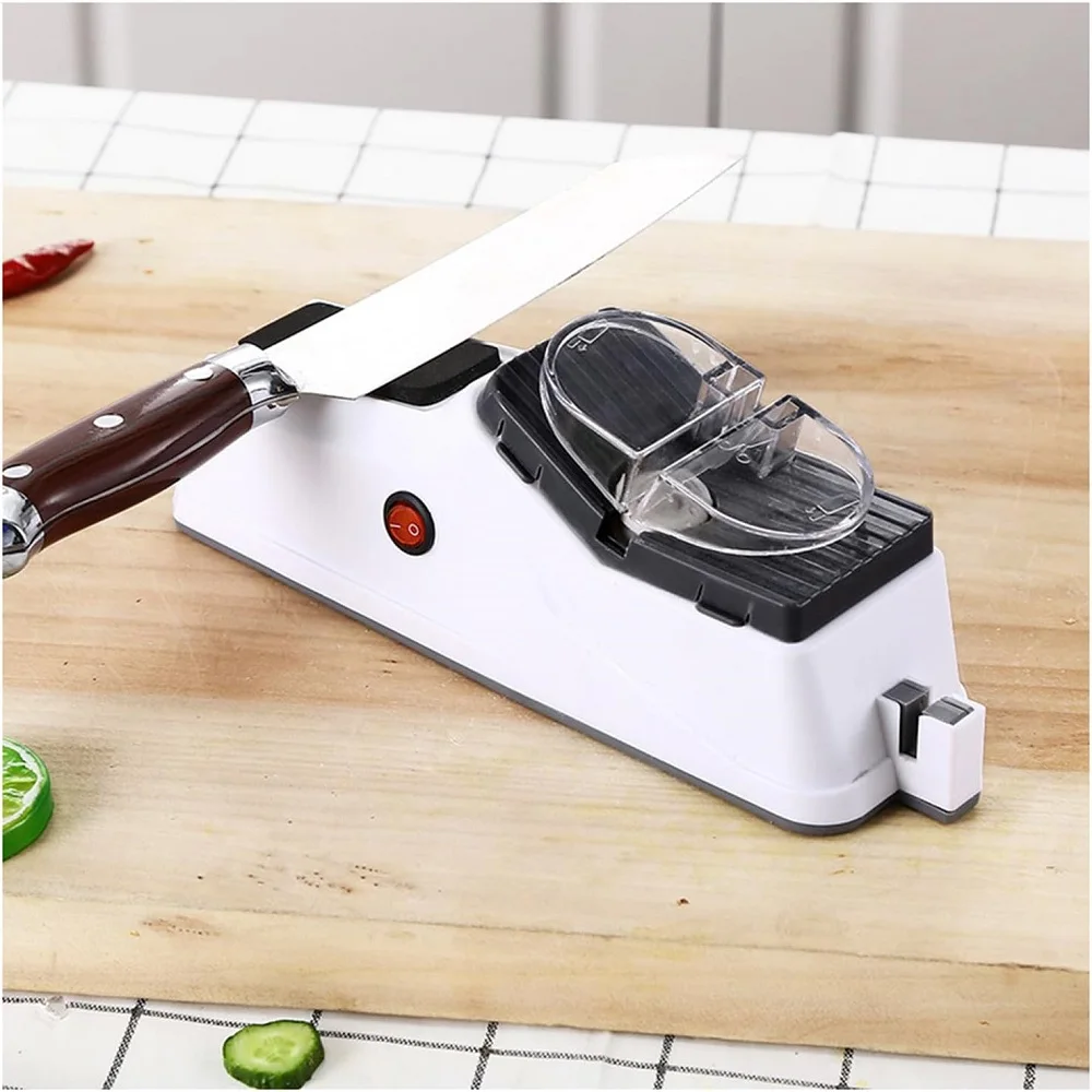 Electric Knife Sharpeners Household Automatic Knives Sharpeners Rechargable Sharpeners Fast Sharpening Tool Fine Grinding Blade