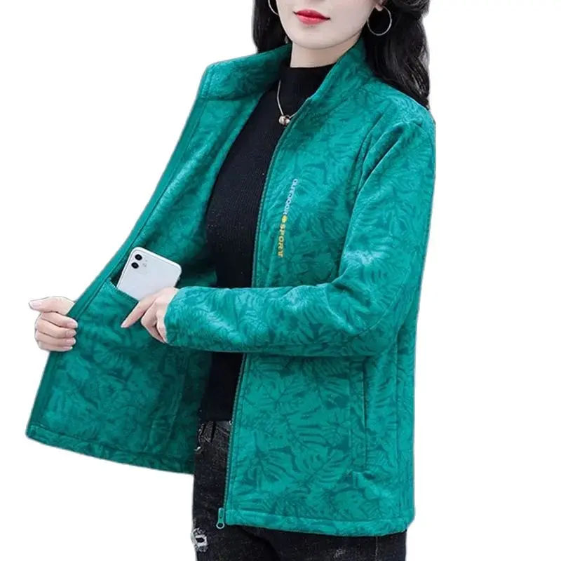 

Модный женский свитер с флисовой подкладкой и бархатной подкладкой, куртка, захватывающий свитер, пальто, женское новое пальто на осень и зиму 2023