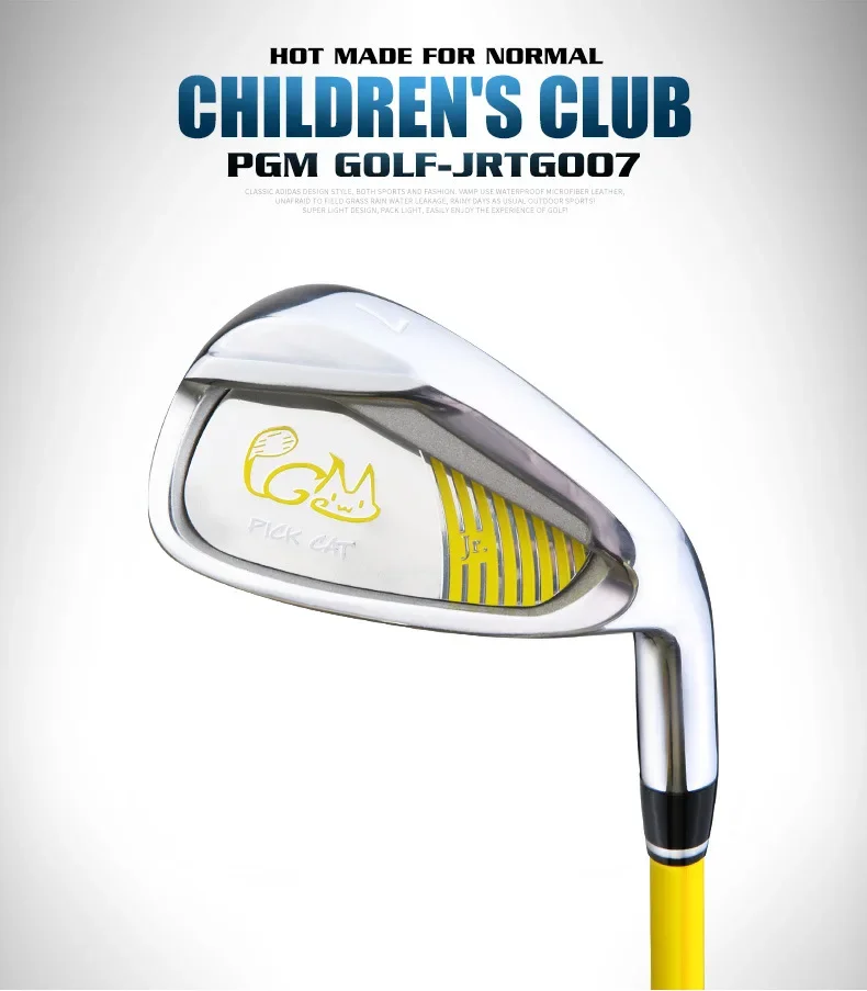 PGM 3-12 Years Old Kids Golf Club Set Children's Boy Girl Beginner's Golf Training Wood Iron Swing Putter Bag Gift JRTG007