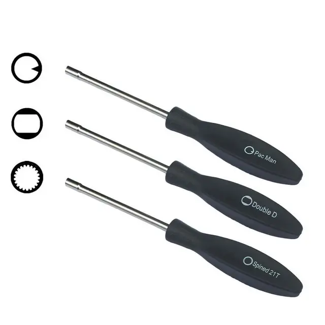 Pac Ma Carb foratura regolazione antiscivolo doppio D strumenti di riparazione carburatore cacciavite utensile elettrico 2