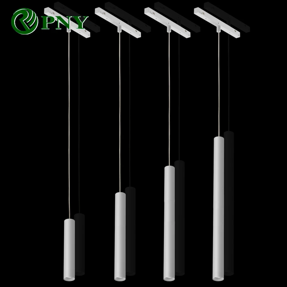White Track LED Magnetic Light Zigbee Dimmable Magnet Track Lighting Dali 48V Magnetic Rail Spot Lamp For Living Room Bedroom 6