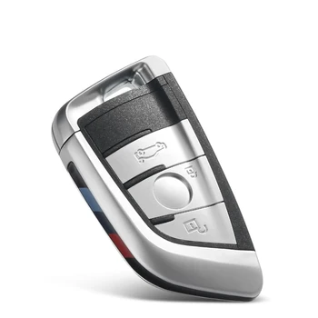 Chiave telecomando per BMW 1 2 7 Series X1 X5 X6 X5M X6M F Class Remote Key Fob Cover 3/4btn - KEYYOU per BMW 1 2 7 Series X1 X5 X6 X5M X6M F Class Remote