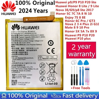 Orginal Huawei Mate Nova Honor P9 P10 P20 20 5C 5A 5X 6A 6C 7X 7A G7 8 8X 8A 8C G9 9 Y9 9i G10 10 2 2i 3 4 Plus Pro Lite Battery