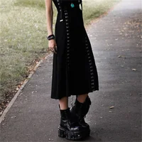Punk Style Women Boots Lace-up Heel Height Platform Shoes Woman Gothic Ankle Rock Boots Metal Decor Man And Woman Sneakers 2025 - Image 4