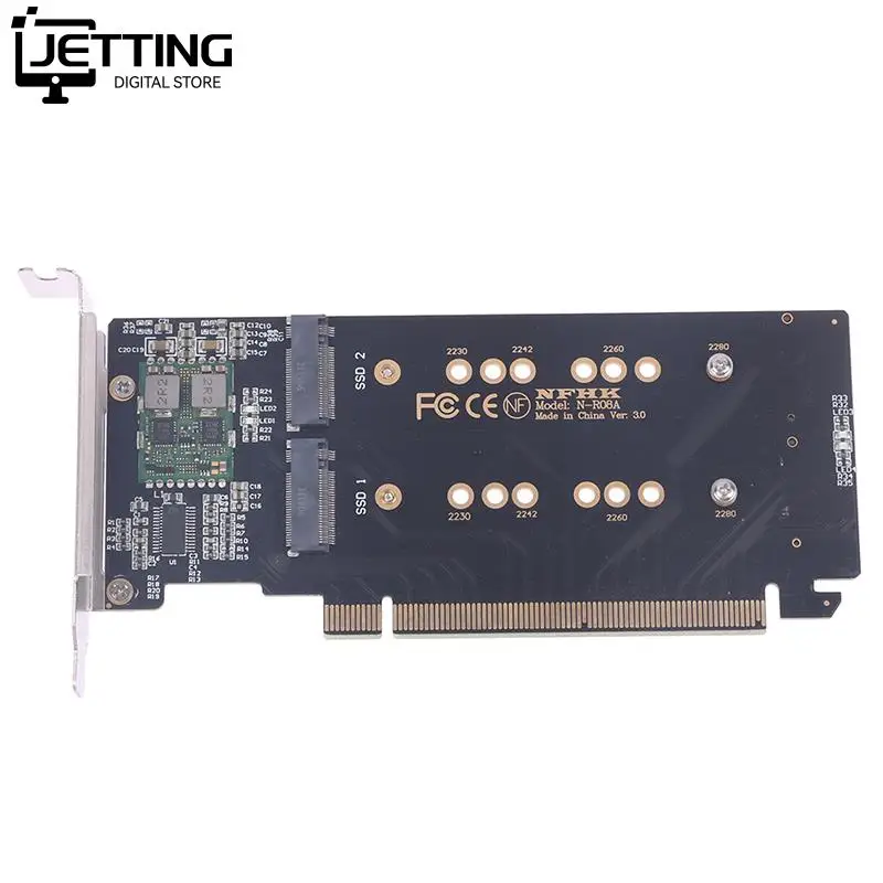 Nvme Ssd Ngff para Pcie X16 Adaptador m Suporte de Cartão de Interface Chave Pci-e Pci Express 3.0 22302280 Tamanho M.2 m2 Pcie Adaptador 1pc M.2