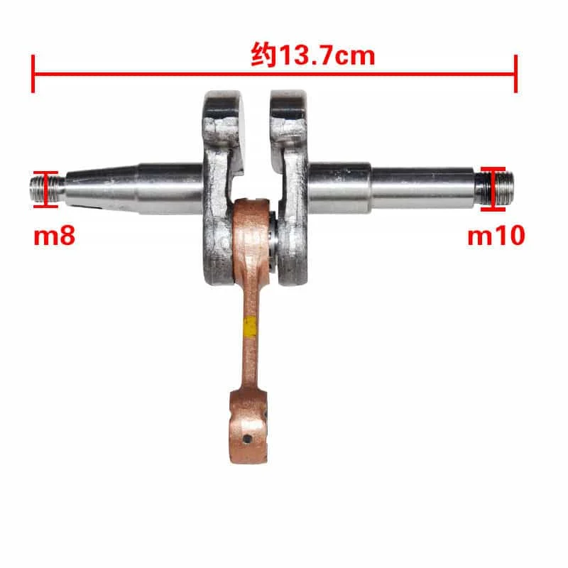 Crankshaft Fits Zenoah G4500 5200 45cc 52cc Chainsaw Crank