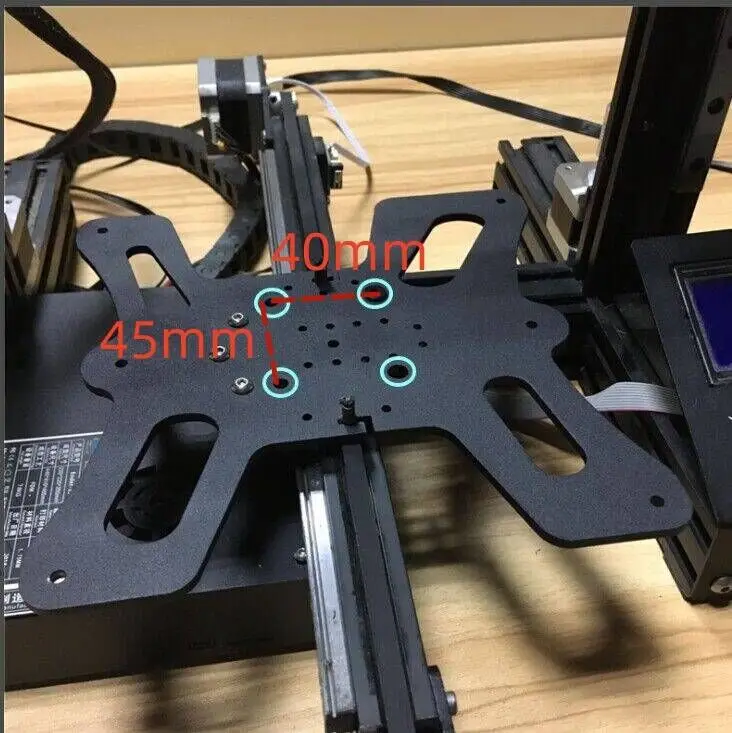 Creality Ender Pro v2 3d Impressora Blv Ender Pro y Eixo Placa de Fibra Carbono Mgn12h Linear Ferroviário Atualização - Imagem 3