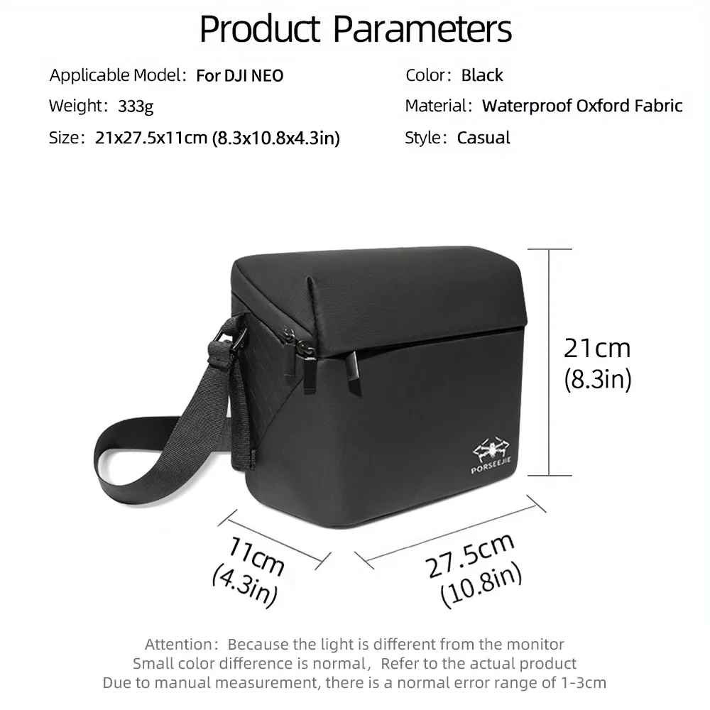 Neo Storage Bag for DJI Neo Travel Bag Single Shoulder Storage Smooth Flying