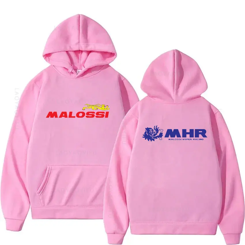 Malossi 테마 까마귀 남성 여성 운동복 인쇄 남여 streetwear 힙합 스타일 가을 겨울 패션 힙합 탑 의류 남성