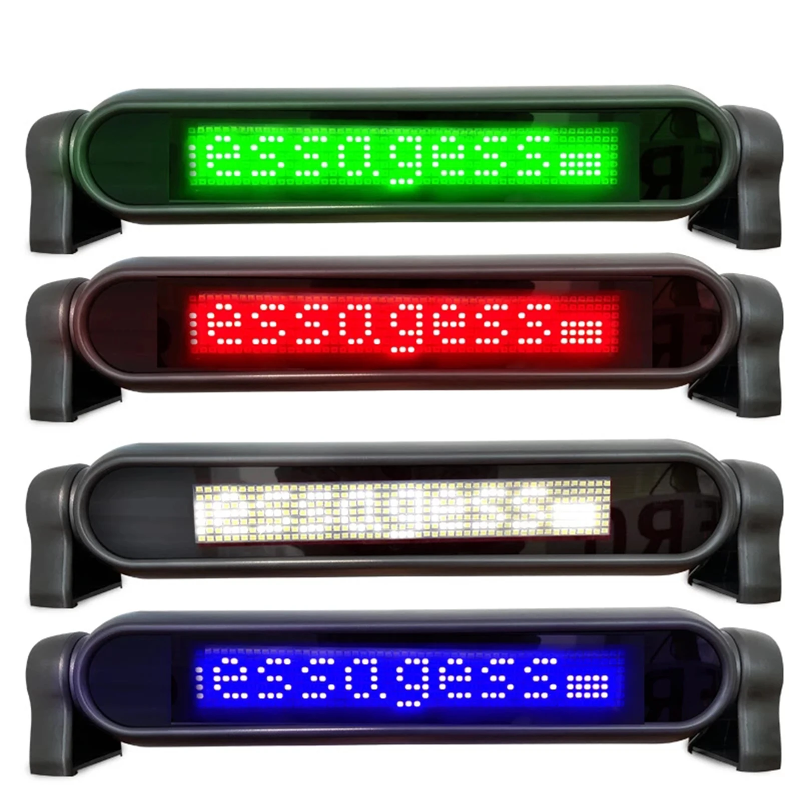DC 12V Car LED Display Car Rear Window LED Strip Display Programmable Advertising Moving
