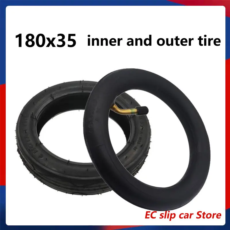 

Thickened Non-Slip 7-Inch Baby Stroller Car tire 180x35 Inner and Outer Tires Replacement Parts
