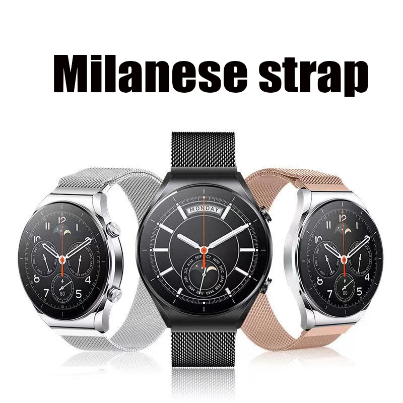 

Ремешок «Миланская петля» 18 мм для Garmin CAME 2S, металлический ремешок для часов Vivoactive 4S/3S для Move 3S / Active S / Captain Marvel /Garmin Rey