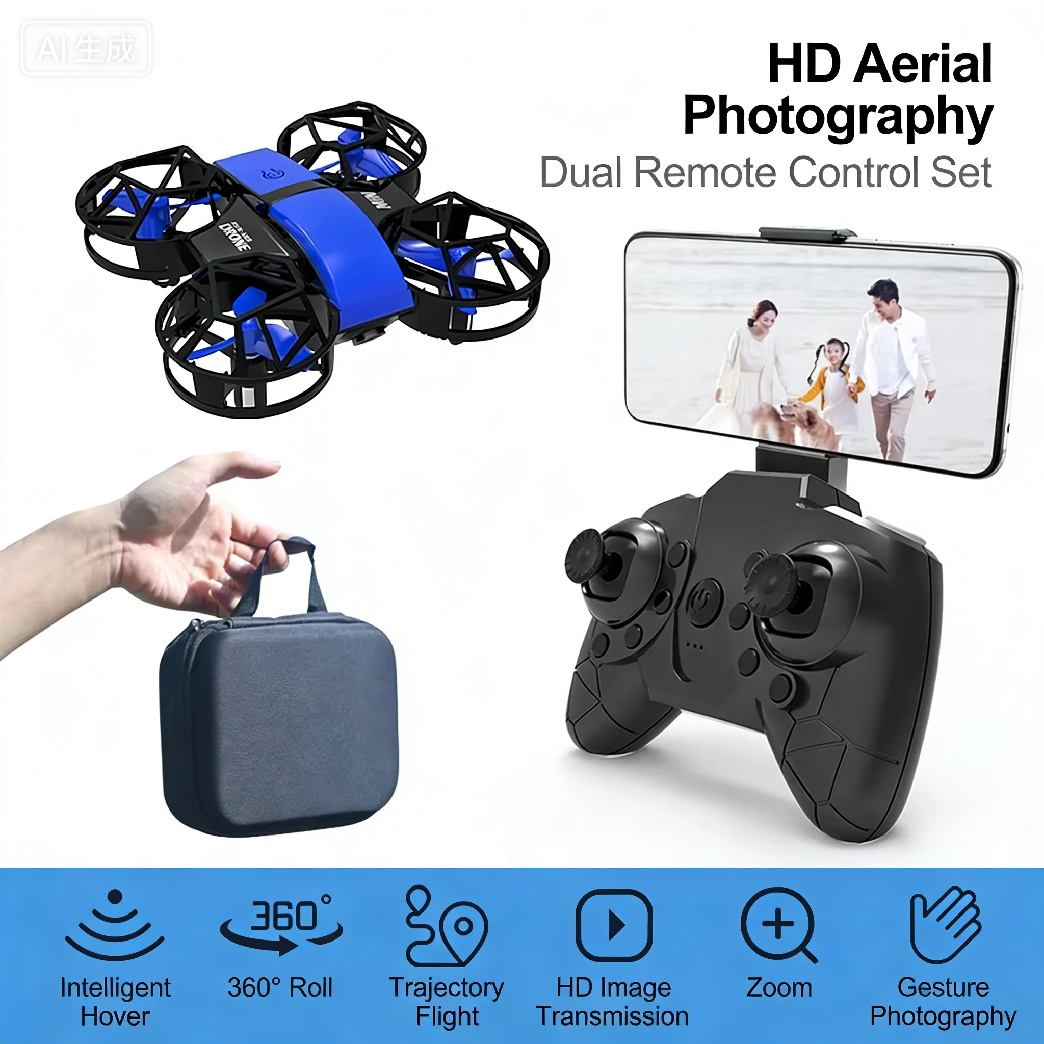 Blue- 4K Camera