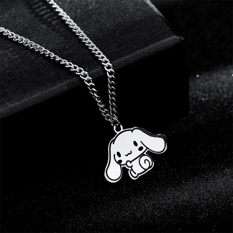 Sanrio Cinnamoroll Student Design Clavicle Chain Birthday Gift for Girlfriend Necklace for Women Choker Necklace Jewelry, Women's, Size: None, Yellow