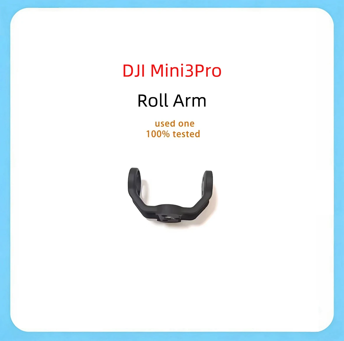 Moteur pitch pour gimbal de drone, pièce de rechange pour caméra, installé sur un support de fixation.
