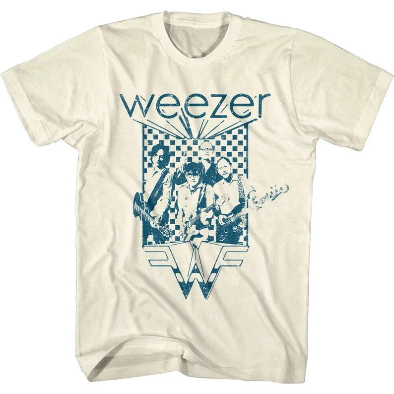 Weezer Mens Rock Band Guitar T Shirt T Shirt S-4XL EE962