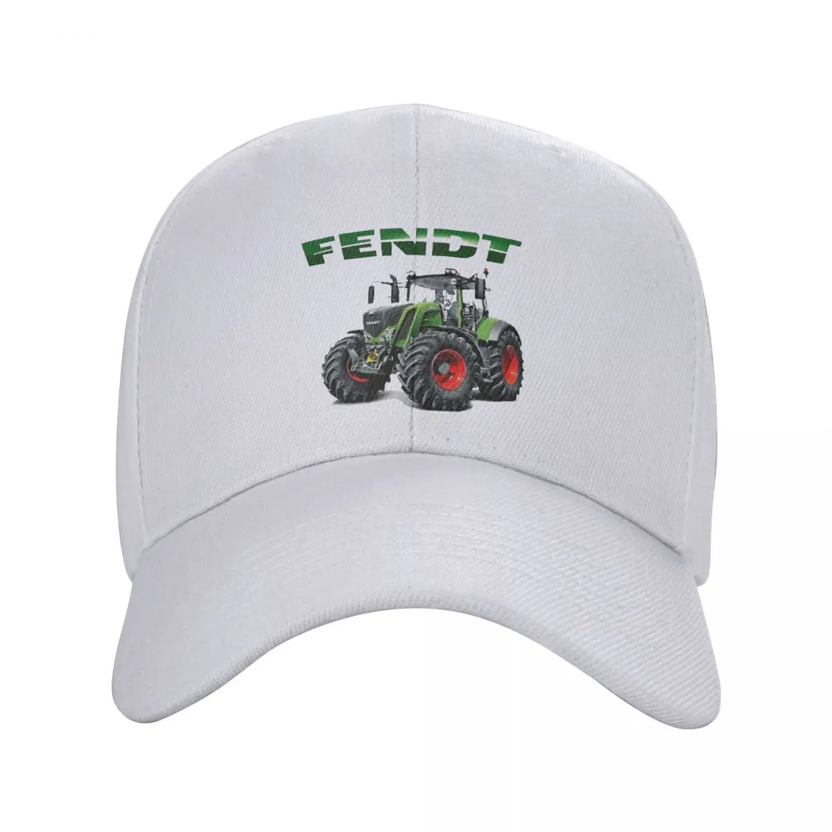 thumbnail image 1 of Gorra de béisbol con diseño de tractor para hombre y mujer, con visera protectora, estilo snapback, Fendt, 1 of 7