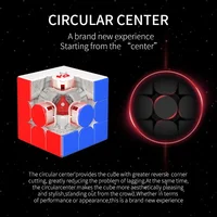[CubeFun]FanXin Light 3x3 Maglev Magnetic Magic Cube UV HuDong Cube Stickerless Educational Birthday Toys Gifts 2