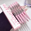 Nude Lip Liner with Lip Brush Cappuvini Korean Style Lip Makeup Long Last Velvet Matte Lipstick 5