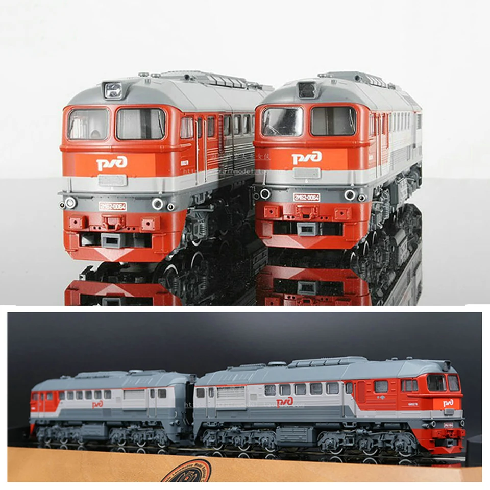 RZD-ディーゼル機関車,デジタルサウンド,ロコホ1: 87,列車モデル,2つの