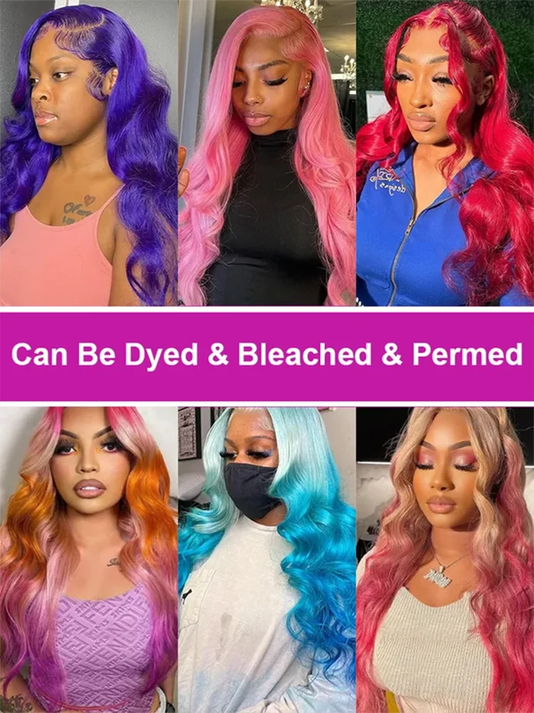 613 13x6 Lace Front Wig Human Hair 26 Inch Blonde Wig Human Hair 250% Density Body Wave Lace Front Wigs Pre Plucked