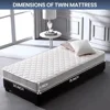 6 inch Twin Bed Mattress - Hybrid Euro Top Comfort Sleep - Eco-Friendly, Breathable Innerspring Twin Size Mattress 2