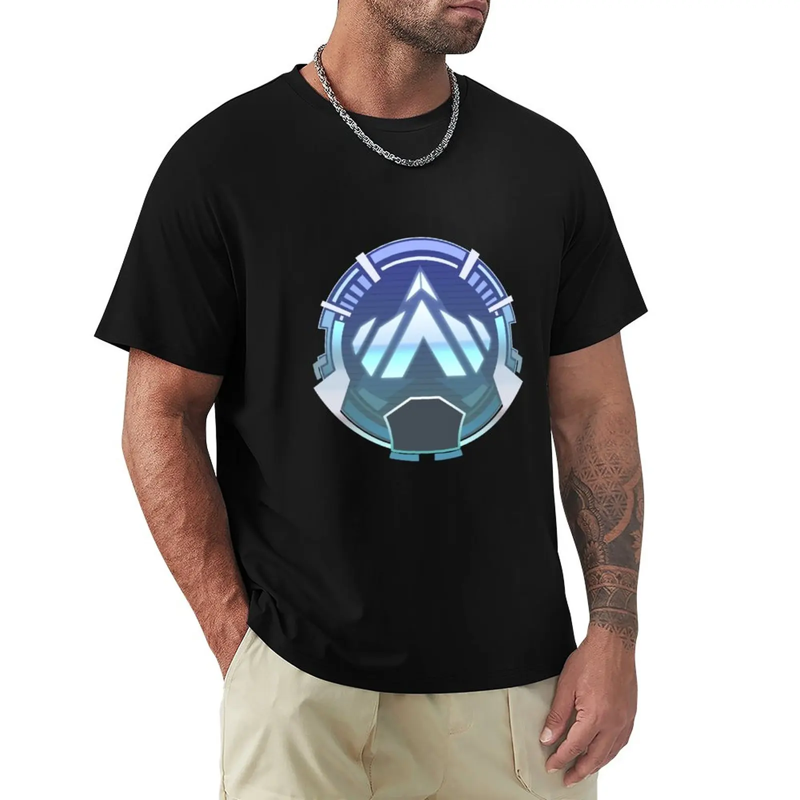 Apex Legends Platinum League T-Shirt Tees T-Shirt Manica Corta Plus Size Top Camicie Da Allenamento Da Uomo