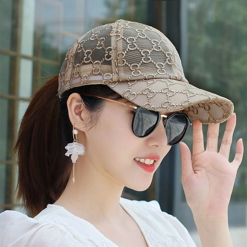 Fashion Designer Luxe Baseball Cap Mesh Paardenstaart Vrouwen Caps Hip Hop  Gorras Pet Zon Strand Hoeden Chapeau Outdoor Hoed| | - AliExpress