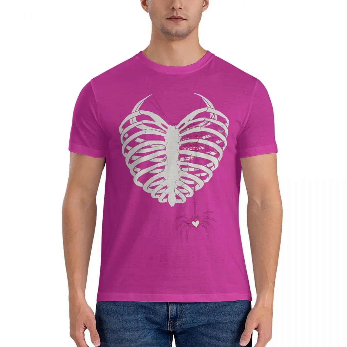 AJ Lee Spider Web T Shirt Men's Cotton Awesome T-Shirts O