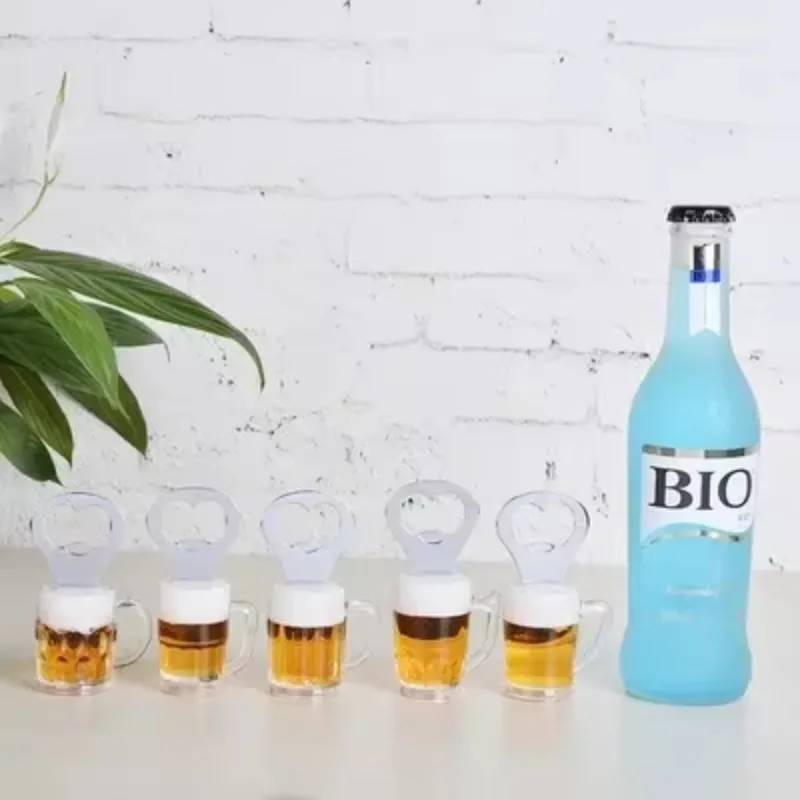 Openers Wine Accessories Beer Bottle Opener Creative Practical Stainless Steel Magnets Home Portable Small Tools