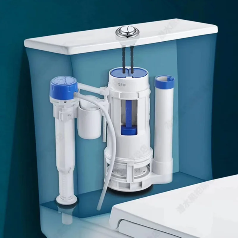 Universal toilet fill valve drain valve inlet outlet pump water tank fittings toilet button set WC bath accessories bathroom accessories