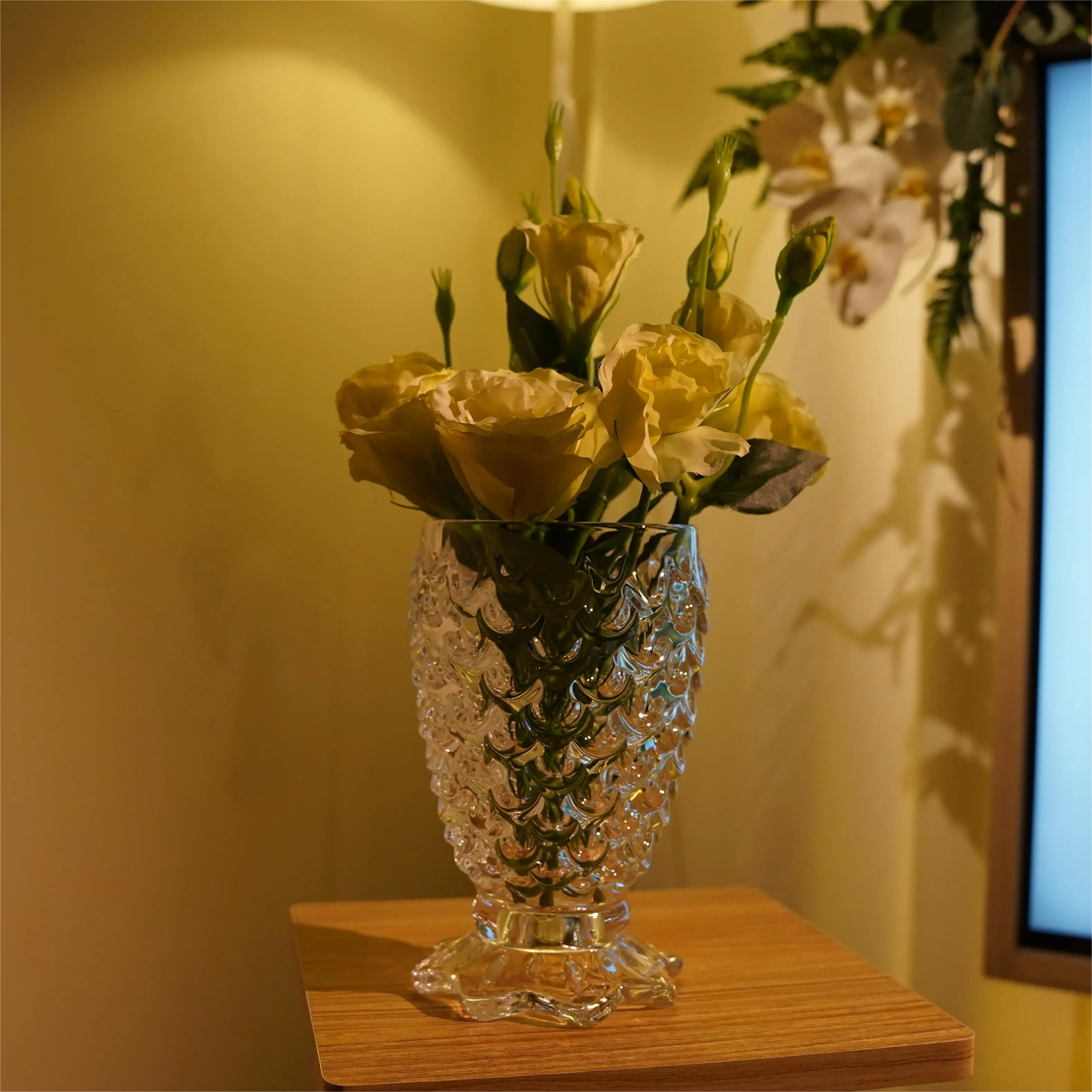 

Mermaid Glass Vase Fashion Hydroponic Home Decoration Vase Desktop Living Room Decoration Art Decorations Glass Vase