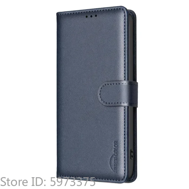 Elegant Leather Wallet Phone Case with Card Slot