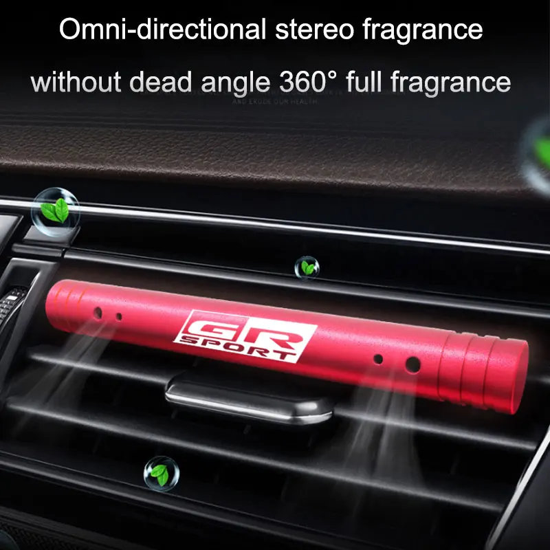 

Автомобильные высококачественные полимерные благовония для Toyota GR Sport Gazoo Racing Yaris 86 Corolla Hilux Supra C-HR аксессуары