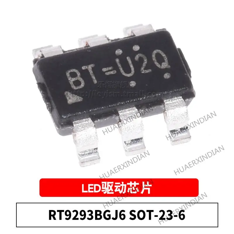 

10 шт. новых и оригинальных RT9293BGJ6 BT = SOT23-6 светодиодов