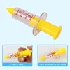 Children Prentend Play Toys Immitation Doctor Nurse Needle Kids Plastic Safe Sample Measuring Injection Syringe Simulation Game 1